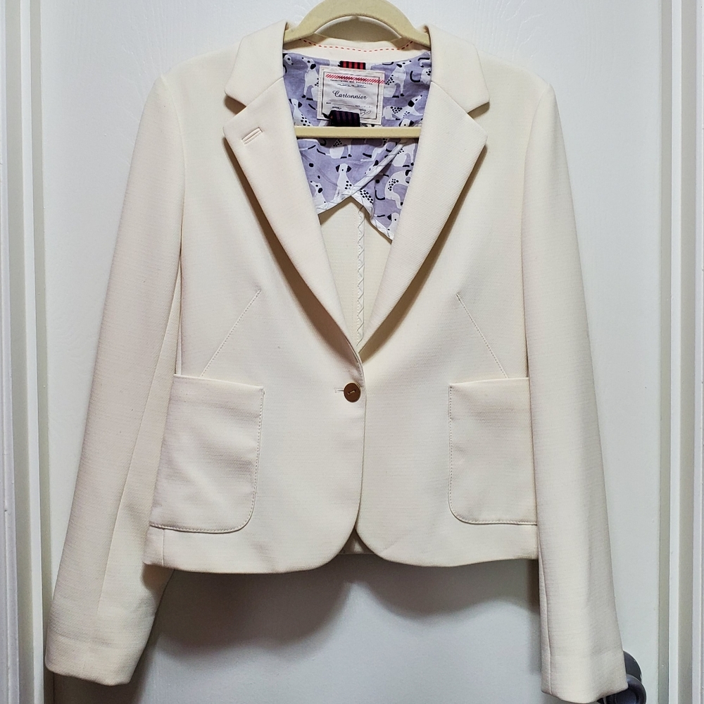 Cartonnier Cream Blazer